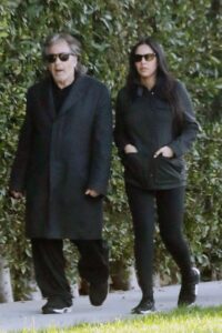 PHOTO Noor Alfallah Wearing All Black After She Got Impregnated By Al Pacino