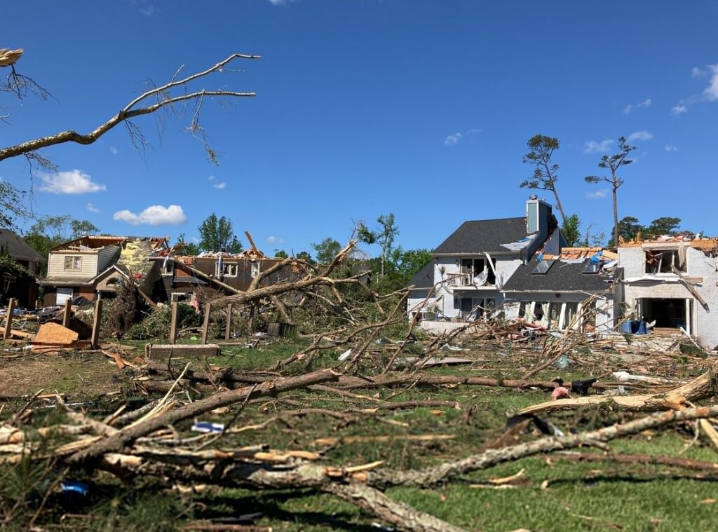 PHOTO Of A Few Houses Still Standing In Virginia Beach From Tornado ...