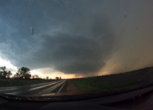 PHOTO Of Both Mesocyclone That Formed Tornado In Trenton Missouri