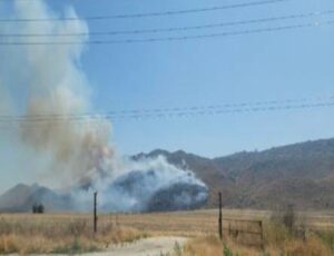 PHOTO Of Ramona Fire When It Was Only 40 Acres