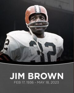 PHOTO RIP Jim Brown 1936-2023