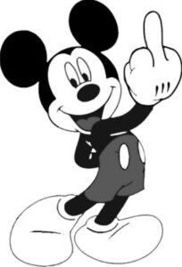 PHOTO Ron And Casey DeSantis Married At Disneyworld Mickey Flipping Them Off Now Meme