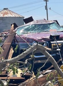 PHOTO Rubble Everywhere From Tornado Damage In Linneus Missouri