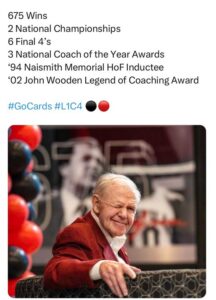 PHOTO Rundown Of All The Winning Denny Crum Did As A College Basketball Coach