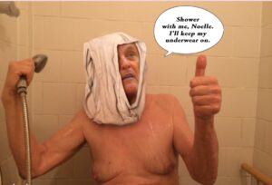 PHOTO Shower With Me Noelle Dunphy I'll Keep My Underwear On Rudy Giuliani Meme