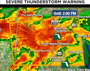 PHOTO Tornado Hit South Miami Heights Directly And Had Winds Up To 60 MPH