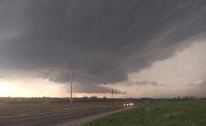 PHOTO Tornado Started To Form Near Stanberry Missouri