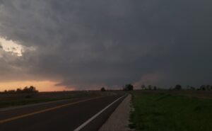 PHOTO Tornado Touching Down In The Middle Of The Freeway In Trenton Missouri