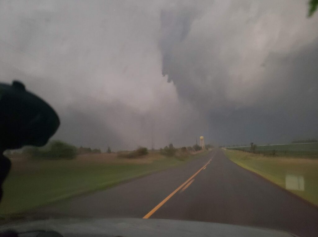 PHOTO Tornado Was Only Growing In Size As It Moved Over Highway In