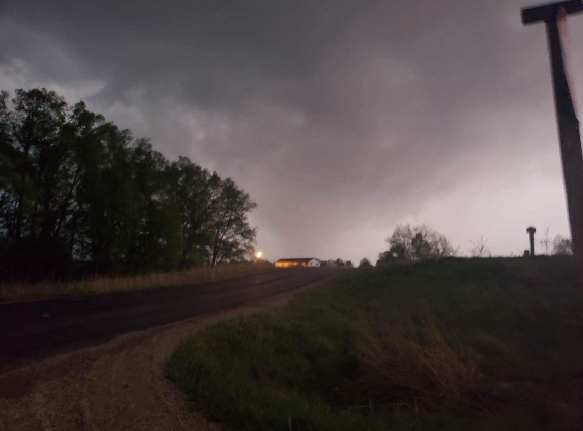 PHOTO Tornado Was Only Growing In Size As It Moved Over Highway In