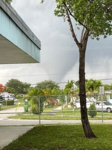 PHOTO View Of Tornado From South Miami Heights Elementary