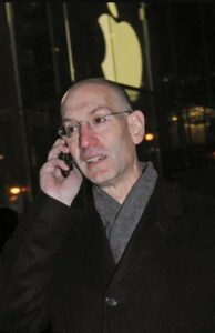 PHOTO Adam Silver On The Phone With The Phoenix Suns Front Office Telling Them To Cut Chris Paul Since Ja Morant And Zion Williamson Were Trending All Day Meme