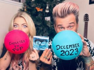 PHOTO Alexa Bliss Blowing Up Balloons With Her Husband That Says Her Baby Will Be Born In December