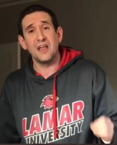 PHOTO Allan Kassenoff In A Lamar University Hoodie