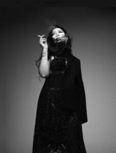 PHOTO Anna Shay Smoking A Cigarette