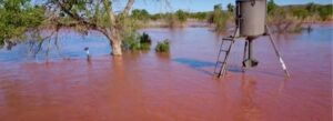 PHOTO Canadian River In Valle De Oro Texas Breached Its Banks And Caused Widespread Flooding In Town