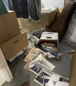 PHOTO Clear Picture In Color Of Documents With Classified Markings Scattered On The Floor In Mar-A-Lago Storage Room