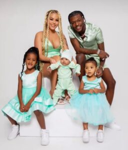 PHOTO DC Young Fly's Wife With Her Two Kids She Leaves Behind