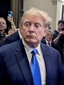 PHOTO Donald Trump Had A Very Messy Hair Day On His Arraignment