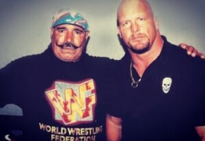 PHOTO Iron Sheik Wearing A World Wrestling Federation Shirt
