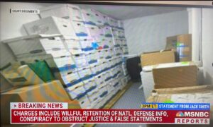 PHOTO Look At All The Different Ways Donald Trump Organized His Boxes Of Classified Documents In Many Different Rooms In Mar-A-Lago