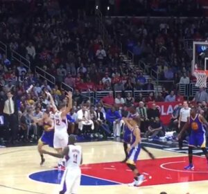 PHOTO Noor Alfallah Got Good Front Row Seats To The Clippers Game