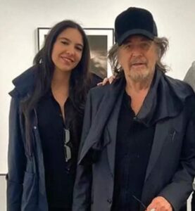 PHOTO Noor Alfallah Looks Like She's A Live-in Nurse For The Elderly When She's With Al Pacino