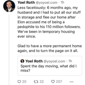 PHOTO Prominent Former Twitter Employee Hates Elon Musk Because He Ended Up Putting All His Stuff In Storage And Had To Live In Temporary Housing