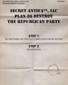 PHOTO Secret Antifa Plan To Destroy The Republican Party Meme