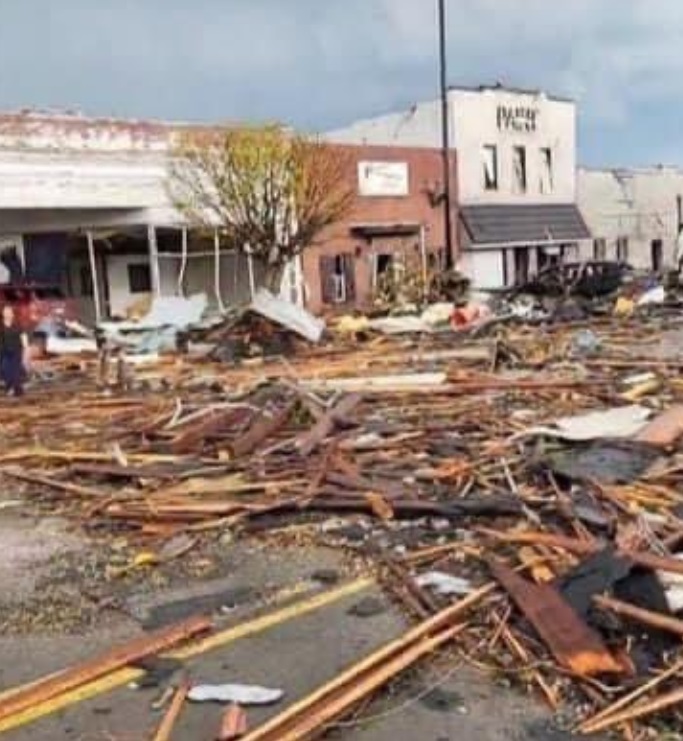 PHOTO Tornado Damage On East Side Of Perryton Texas Is The Worst