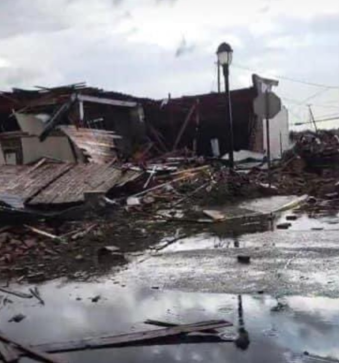 PHOTO Tornado Damage On East Side Of Perryton Texas Is The Worst