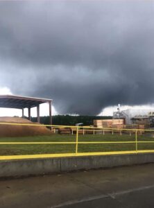 PHOTO Tornado Touching Down In Rural Abbeville South Carolina