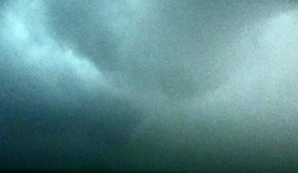 PHOTO Tornado Under Monster Super Cell North of Laverne OK On Sunday