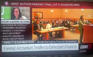PHOTO Viewers Questioning If Kouri Richins Trial Is Actually Her Trial When She's Being Called A Grief Author On TV