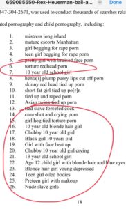 PHOTO Full List Of Disturbing Google Searches Rex Heuermann Made To Satisfy His Fetiches