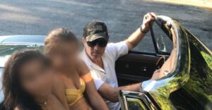 PHOTO Hunter Biden Driving Hot Girls In Bikini's Around Delaware In Corvette At Joe's Delaware Home