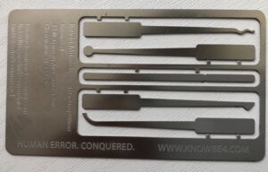 PHOTO Kevin Mitnick Made The Most Sophisticated And Coolest Business Card Ever