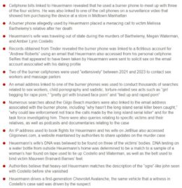 PHOTO List Of Shocking Allegations In The Rex Heuermann Serial Killer Case