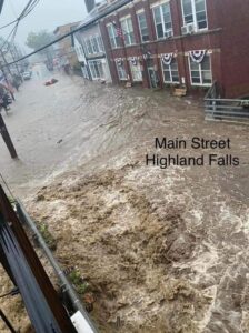 PHOTO Locals Can't Even Recognize Main Street In Highland Falls Because Flooding Is So Bad