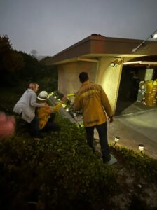 PHOTO Many Homes In Rolling Hills Estates Are Physically Leaning Following Land Slide Like We've Never Seen Before