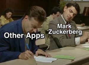 PHOTO Mark Zuckerberg Copying Other Apps Since The Beginning Meme