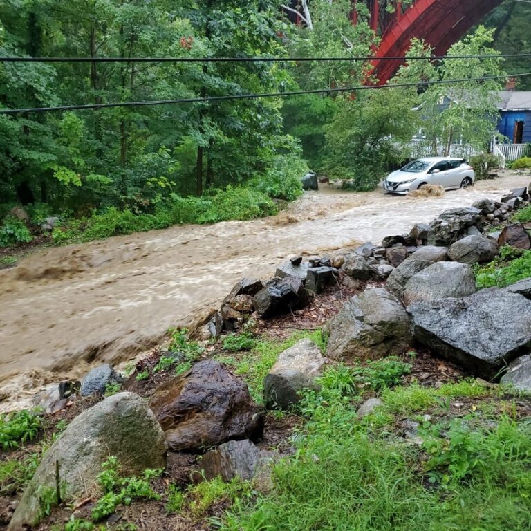 PHOTO Of Flooding On Mine Dock Road In Fort Montgomery NY