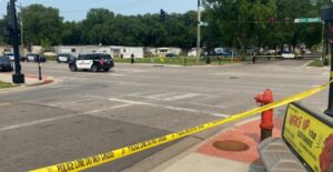 PHOTO Of Police Line Where Fargo ND Shooting Happened