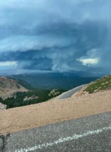 PHOTO Of Tornado Touching Down At 10K Feet In Pikes Peak