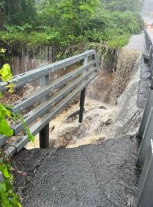 PHOTO Popolopen Bridge Is Just Gone Due To Extreme Flooding