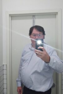 PHOTO Rex Heuermann Talking A Creepy Mirror Selfie With His Burner Phone