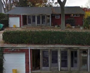 PHOTO Rex Heuermann's Porch On His House Hasn't Been Painted Since 1975