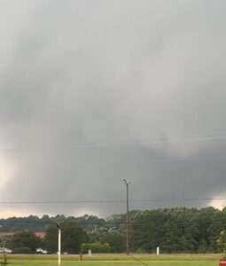 PHOTO Still Shot Of Tornado That Was Miles Wide Touching Down In Dortches North Carolina