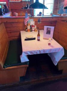 PHOTO Texas Roadhouse In Fargo North Dakota Reserved A Table For Fallen Officer Jake Wallin