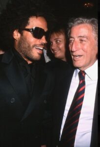 PHOTO Tony Bennett With Lenny Kravitz Before He Died